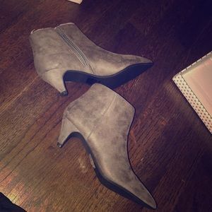 Brand new grey booties size 7